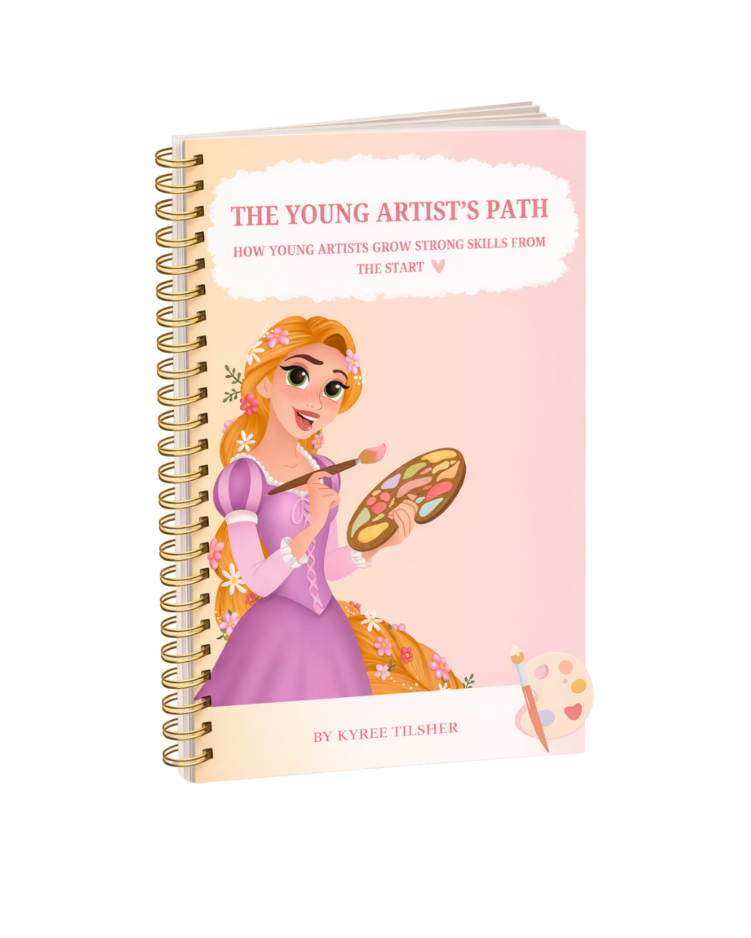 The Young Artist's Path ebook cover by Kyree Tilsher